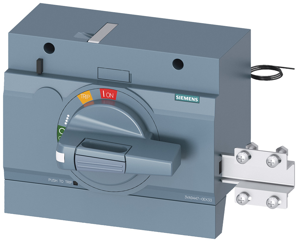 3VA9447-0EK33 - BREAKER 3VA6 600 THRU DR OP LOK ILUM DOP