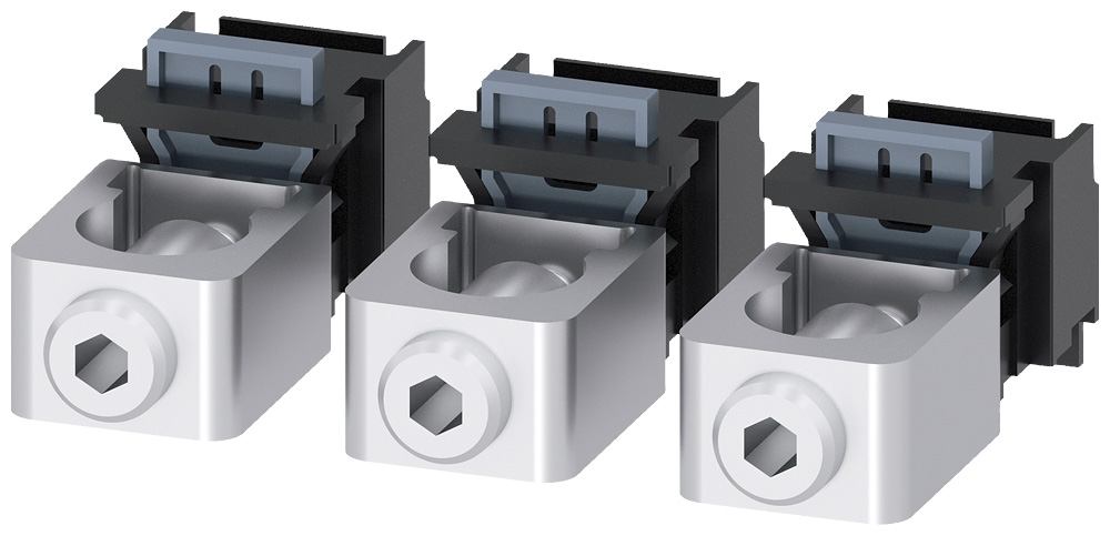3VA9133-0JB11 - BREAKER 3VA4,5 125A 1 WIRE AL LUGS 3PCS