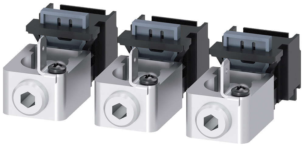 3VA9133-0JG11 - BREAKER 3VA4,5 125A AL LUG 3PC WIRE TAP