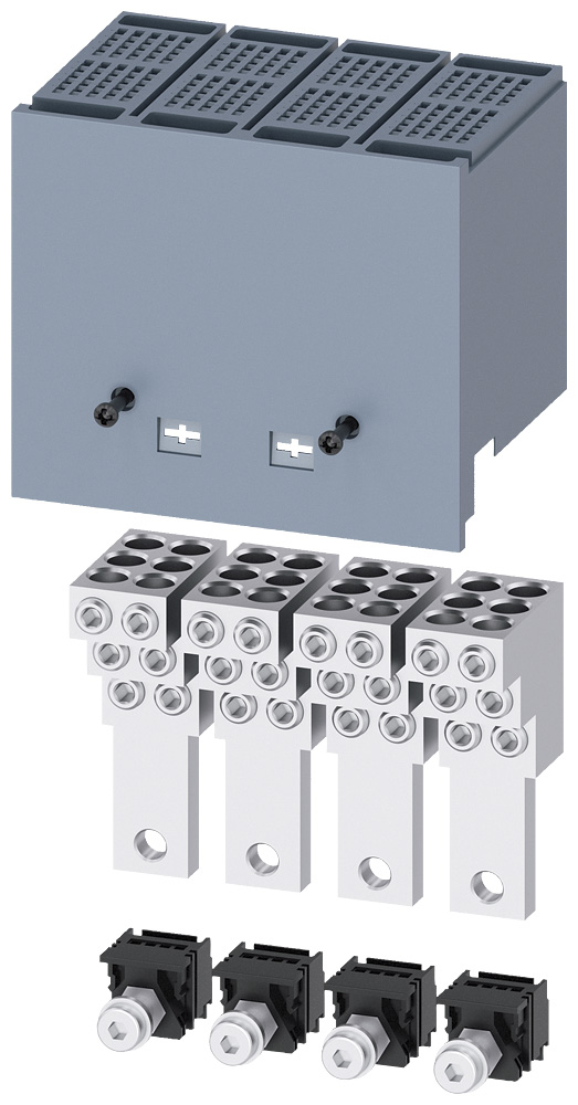 3VA9134-0JF60 - BRKR 3VA5 125A 4P DIST LUG W/CVR 6W