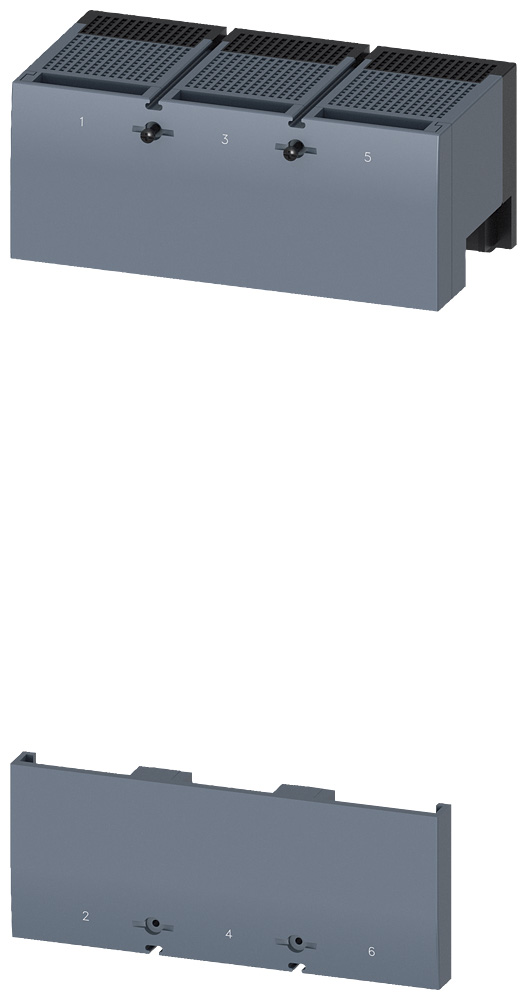 3VA9671-0WE30 - BRKR 3VA55/65/66 1000A 3P MED TRML COVER