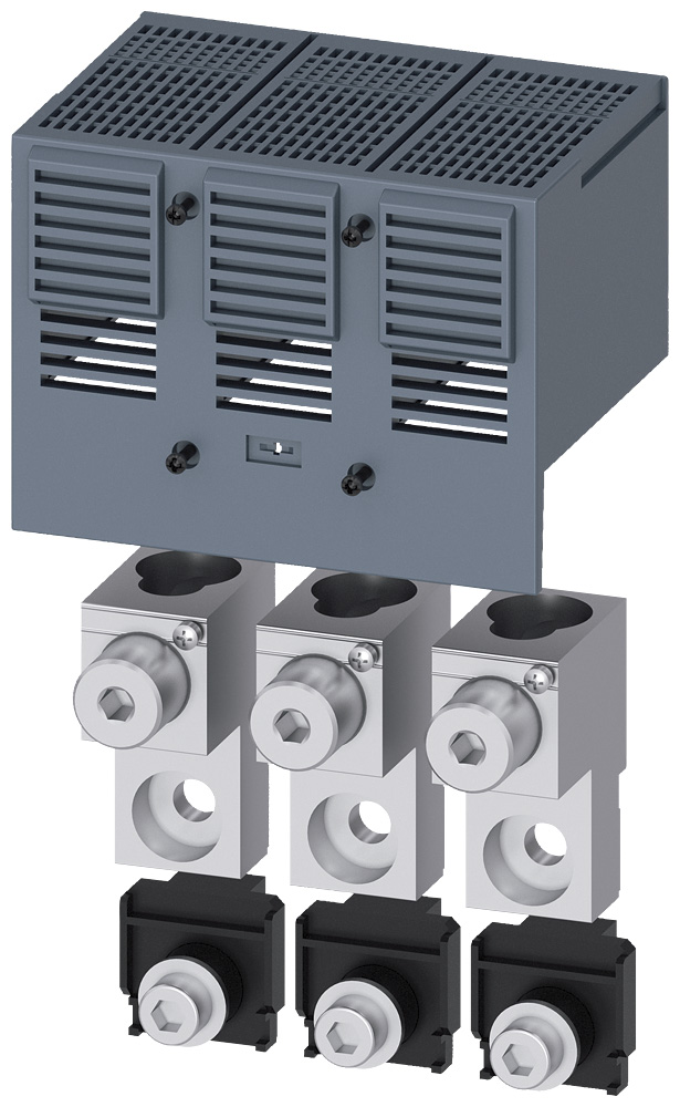 3VA9373-0JC24 - BRKR 3VA5/6 400A 3P LUG W/TAP CVR 1W 2W