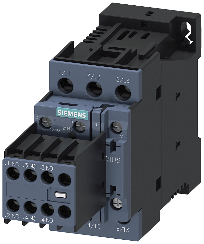 3RT20251FB480ME1 - CONTACTOR S0 16A 24VDC 2NO/1NC SCRW