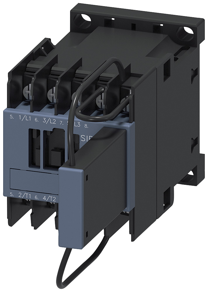 3RT20184KB420LA0 - CONTACTOR RAIL S00 16A 24VDC 3P SPRG