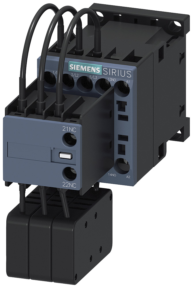 3RT26171AP03 - CAP CONTACTOR 12.5KVAR 230VAC 50/60HZ