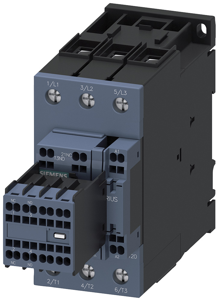 3RT20353NE34 - CONTACTOR S2 40A 48-80VUC VAR SP 2NO/2NC