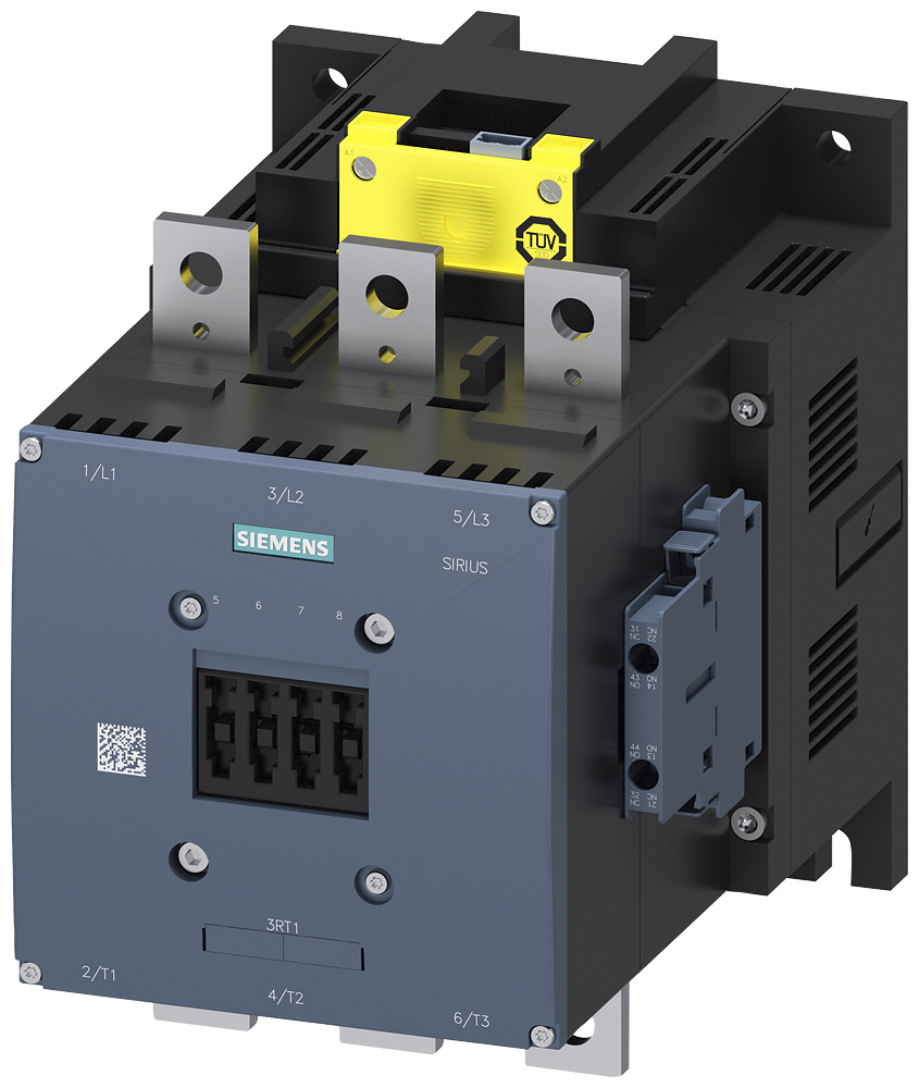 3RT10756SF36 - Contact. 200 kW/400V 2NO+2NC F-PLC-IN