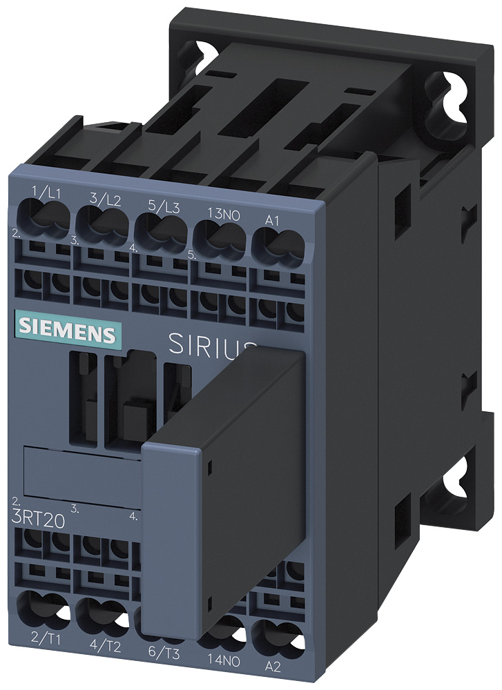 3RT20152EK61 - CONTACTOR S00 3A 120V 1NO SPRG