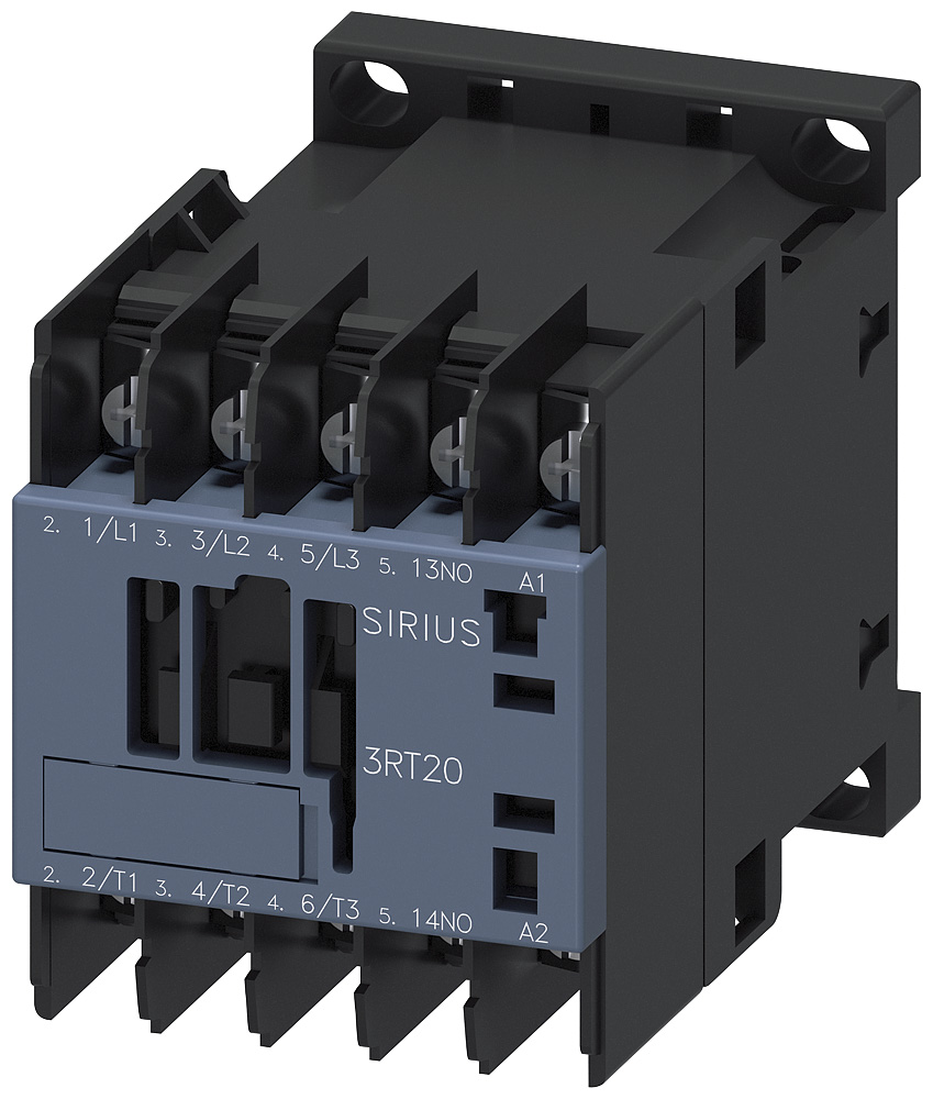 3RT20184AB01 - CONTACTOR S00 16A 24VAC 1NO R LUG