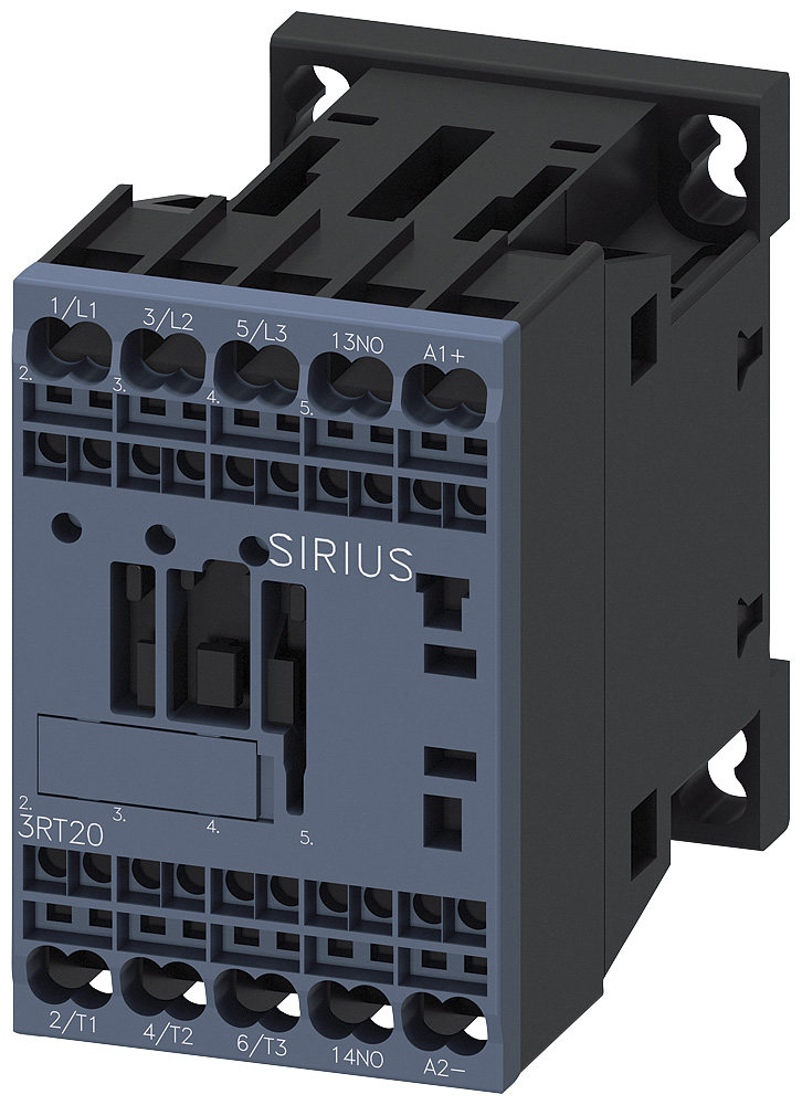 3RT20172BB410CC0 - CONTACTOR S00 12A 24VDC 1NO SPRG