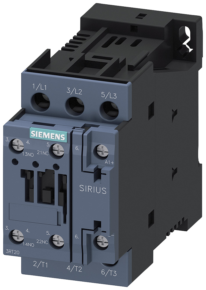 3RT20281BB400CC0 - CONTACTOR S0 38A 24VDC 1NO/1NC SCRW