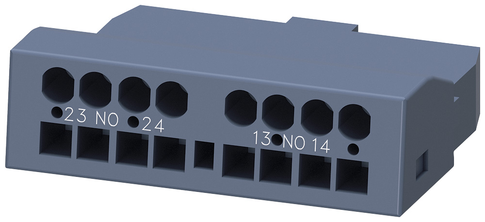 3RV29012F - TRANSVERSE AUX. SWITCH 2NO SPRING
