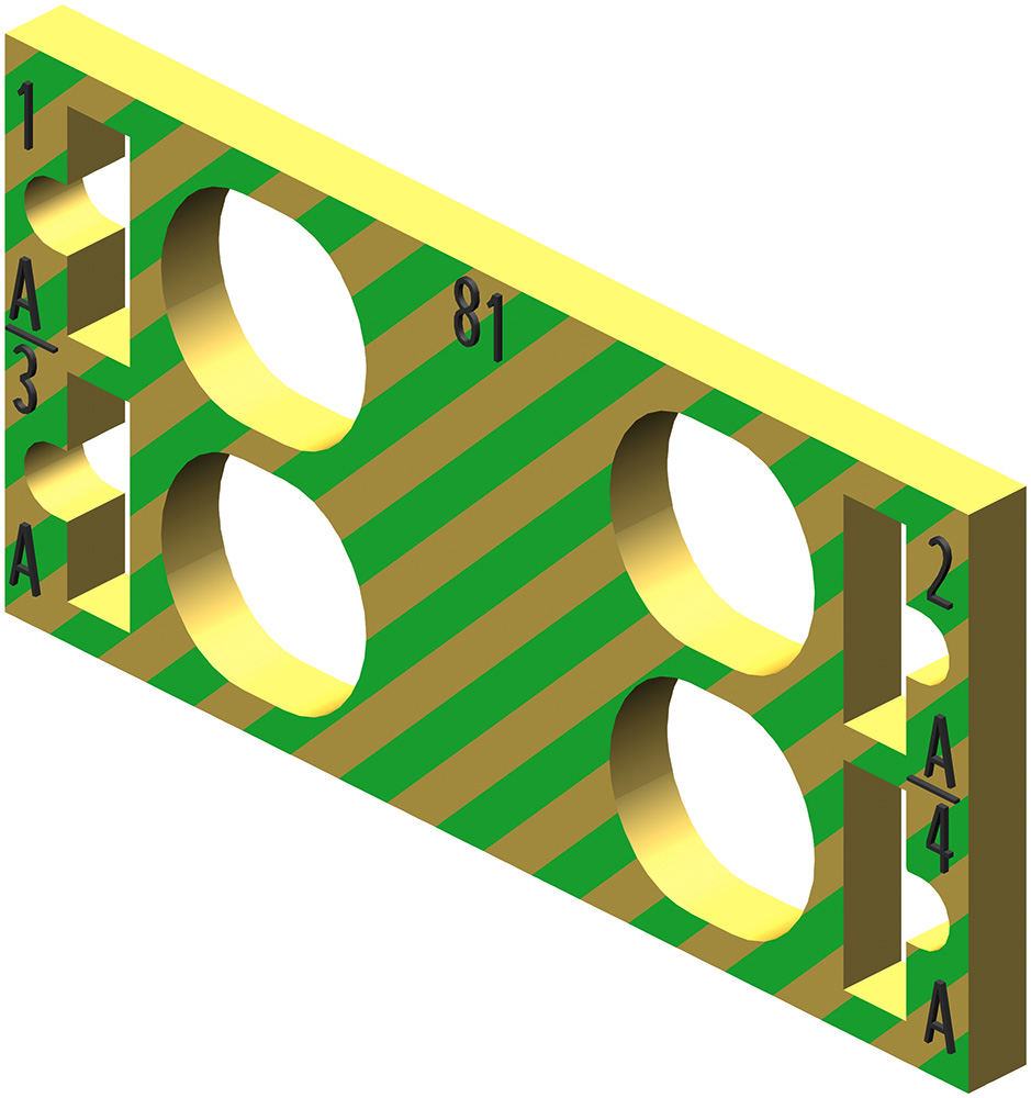 6ES71936CP812AB0 - 10 COLOR IDENTIFICATION LABELS CC81