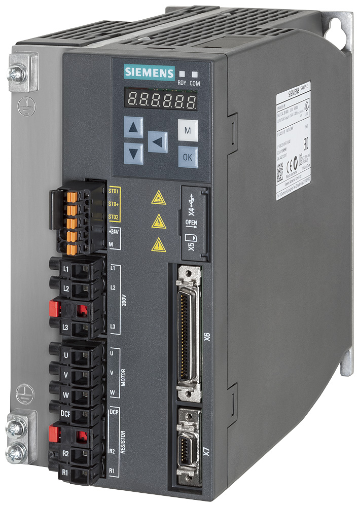 6SL32105FB120UA0 - SINAMICS V90. 3 AC 200V 2KW