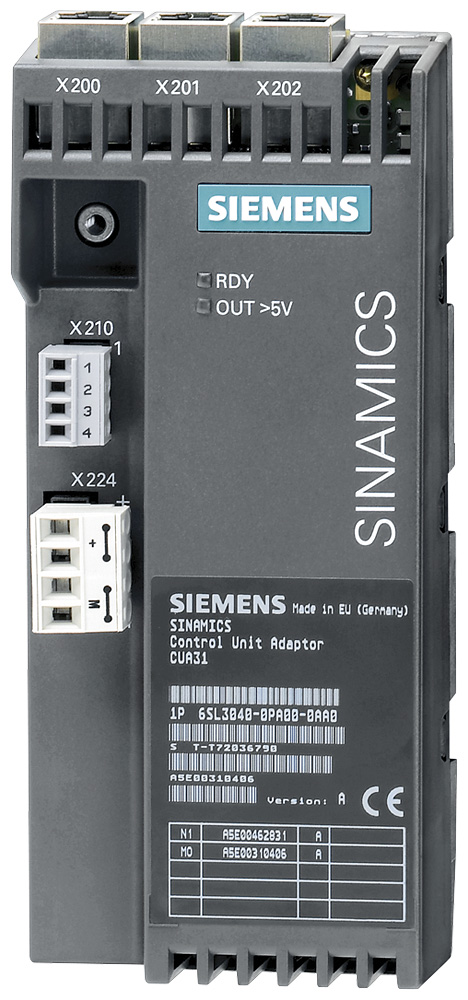 6SL30400PA000AA1 - CONTROL UNIT ADAPTER CUA31 FOR PM340