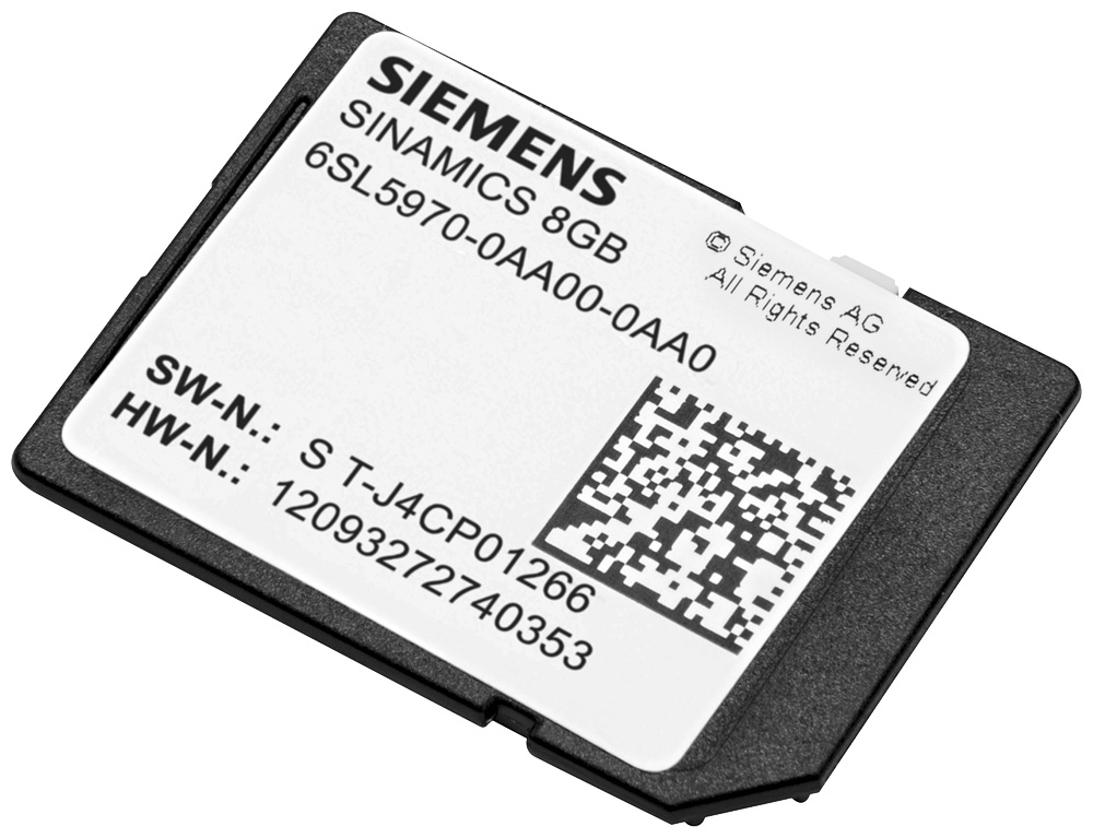 6SL59700AA000AA0 - SINAMICS SD-Card 8 GByte