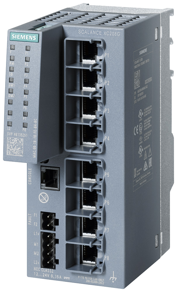 6GK52080GA002TC2 - SCALANCE XC208G (EIP DEF.)