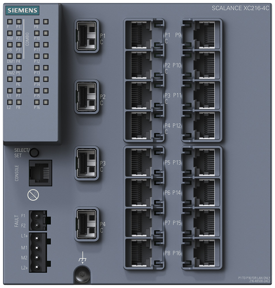 6GK52164BS002AC2 - SCALANCE XC216-4C