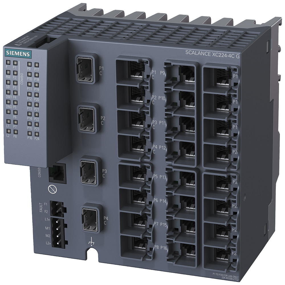 6GK52244GS002TC2 - SCALANCE XC224-4C G (E/IP DEF.)