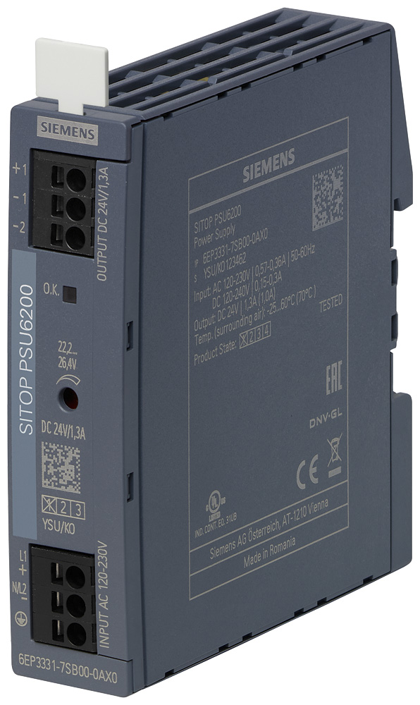 6EP33317SB000AX0 - SITOP PSU6200 24 V/1.3 A