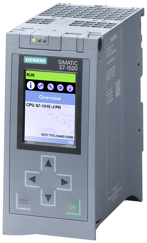 6ES75152AM000AB0 - CPU 1515-2 PN,500KB PROG,3MB DATA