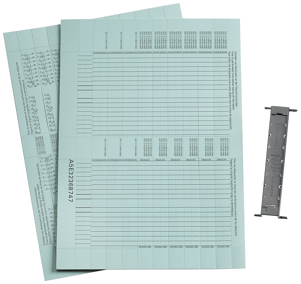 6ES71934BH000AA0 - LABEL ID MODULE GREEN ET200S 10PK